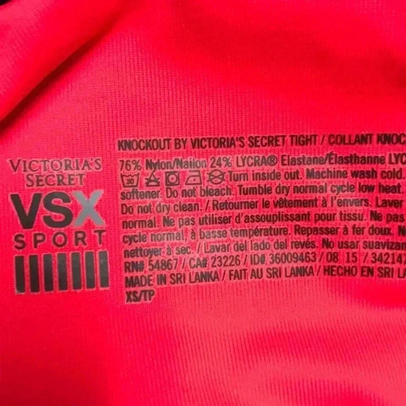 Victoria Secret Geo Knockout Leggings, XS - Picture 6 of 10